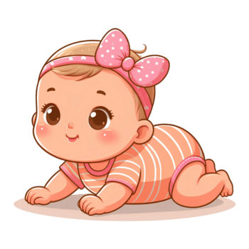 baby with balloons
